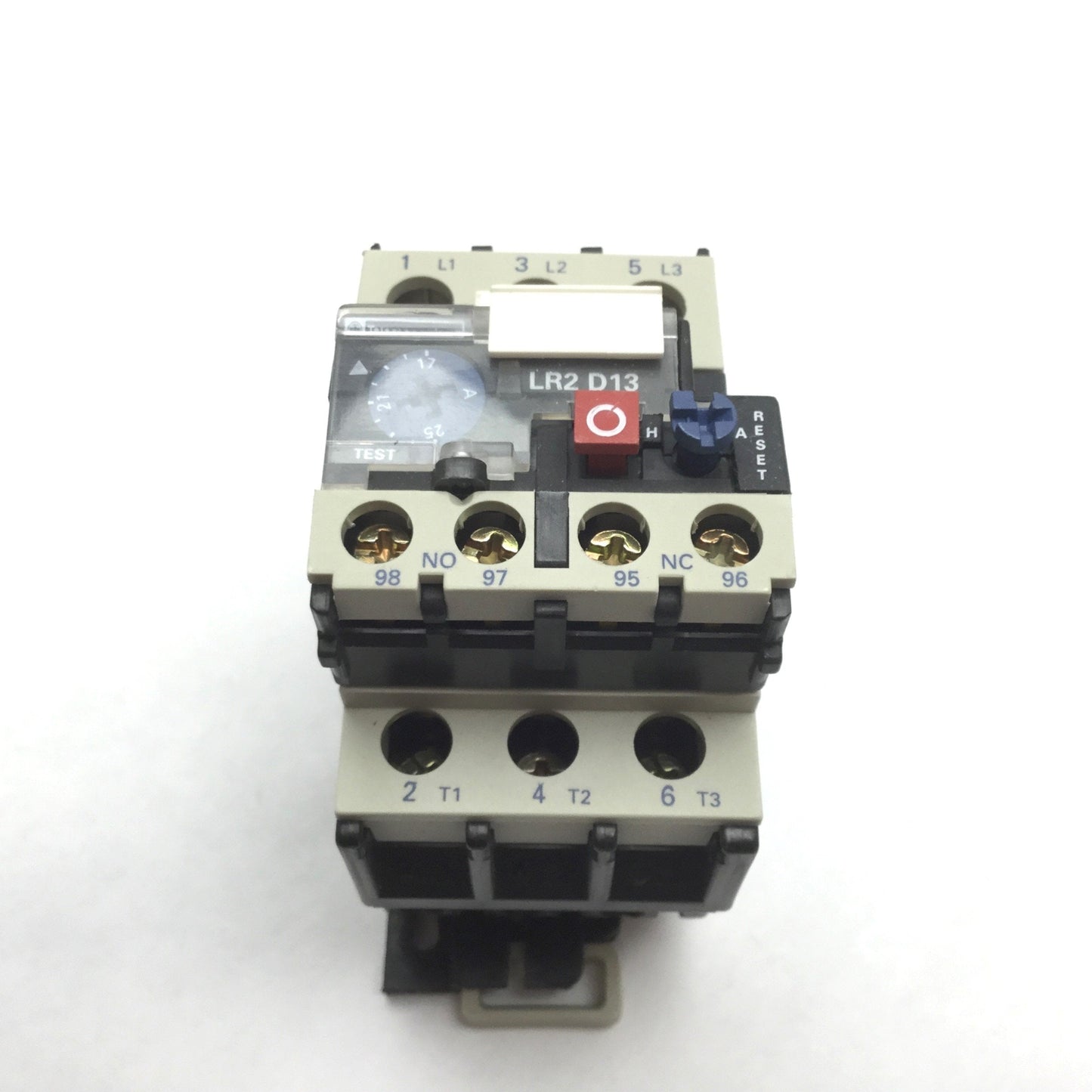 Used Telemecanique LR2-D1322 Thermal Overload Relay With LA7-D1064 Terminal Block