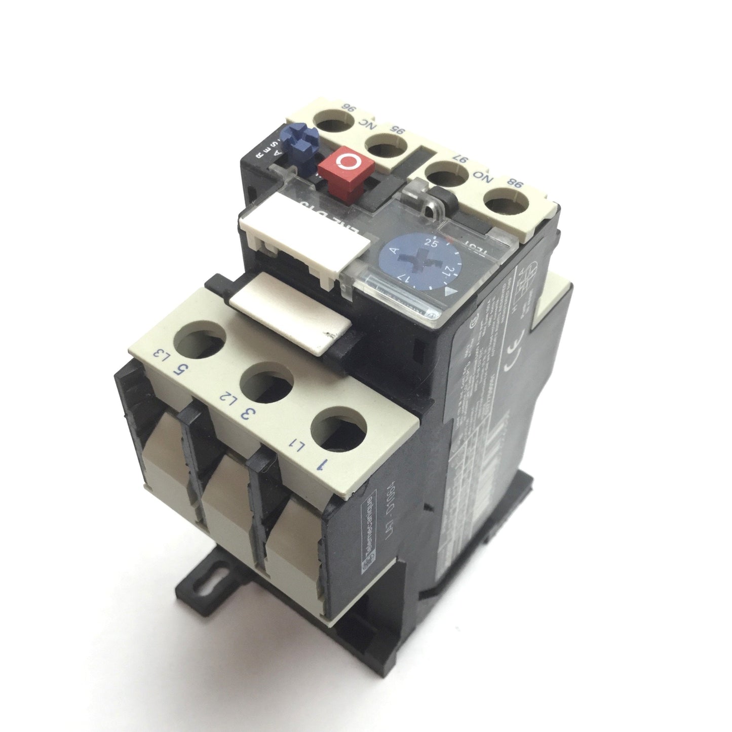 Used Telemecanique LR2-D1322 Thermal Overload Relay With LA7-D1064 Terminal Block