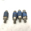 Used Lot of 4 Blue Cam Followers, Roller: 27mm Dia, 30mm Width, Stud: 20mm