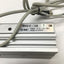 Used SMC MXS12-100 Air Slide Table Cylinder 12mm Bore, 100mm Stroke, w/ Auto Switches
