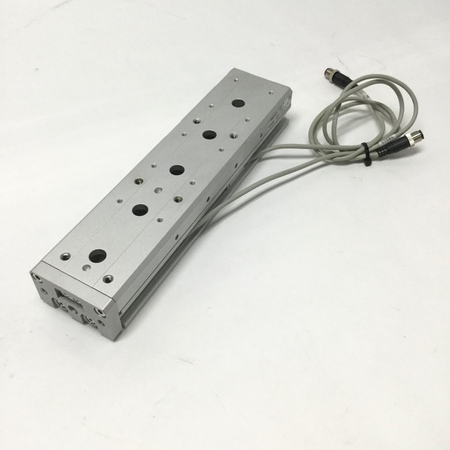Used SMC MXS12-100 Air Slide Table Cylinder 12mm Bore, 100mm Stroke, w/ Auto Switches
