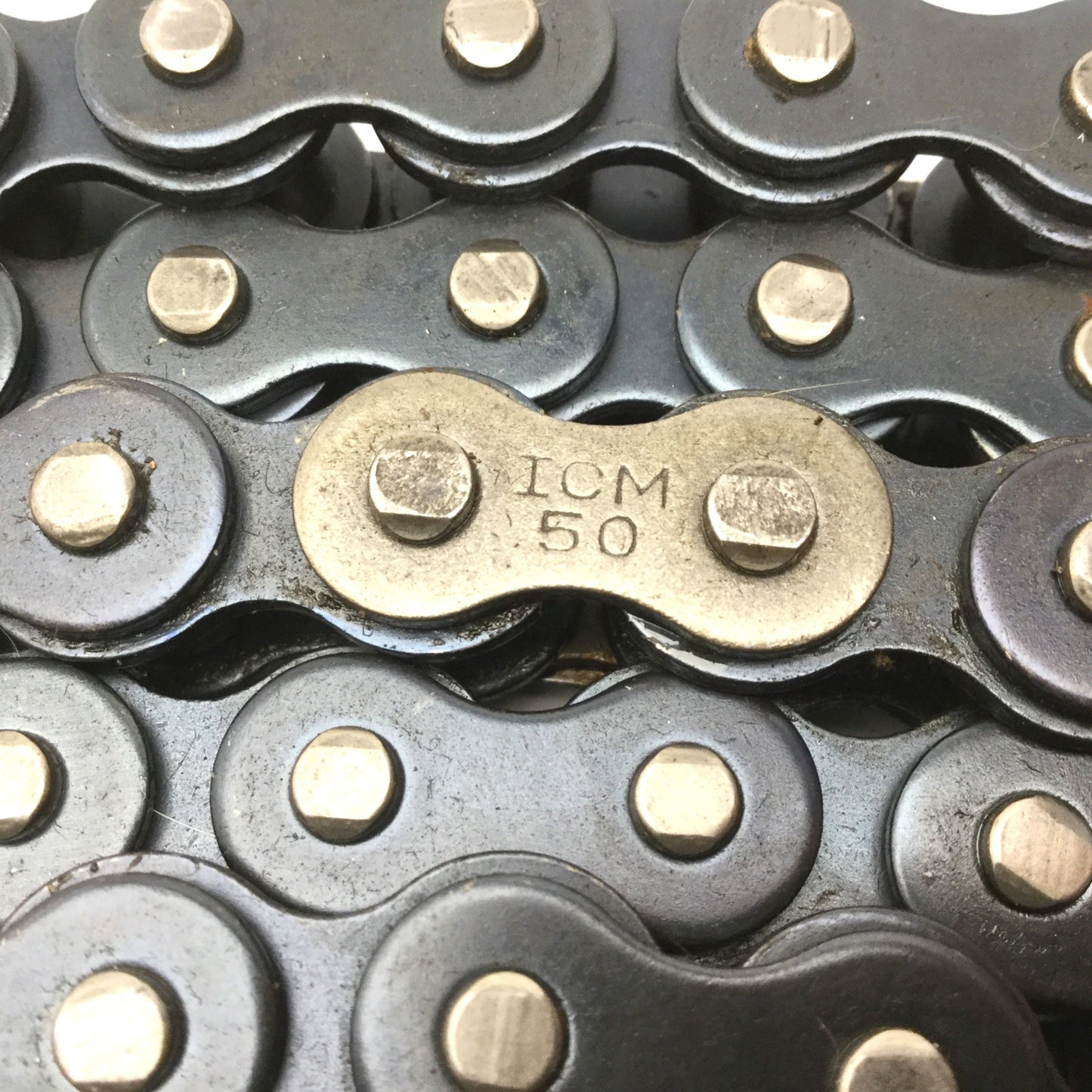 New – Open box ICM 50 Roller Chain Length: 10' (120") with Master Link