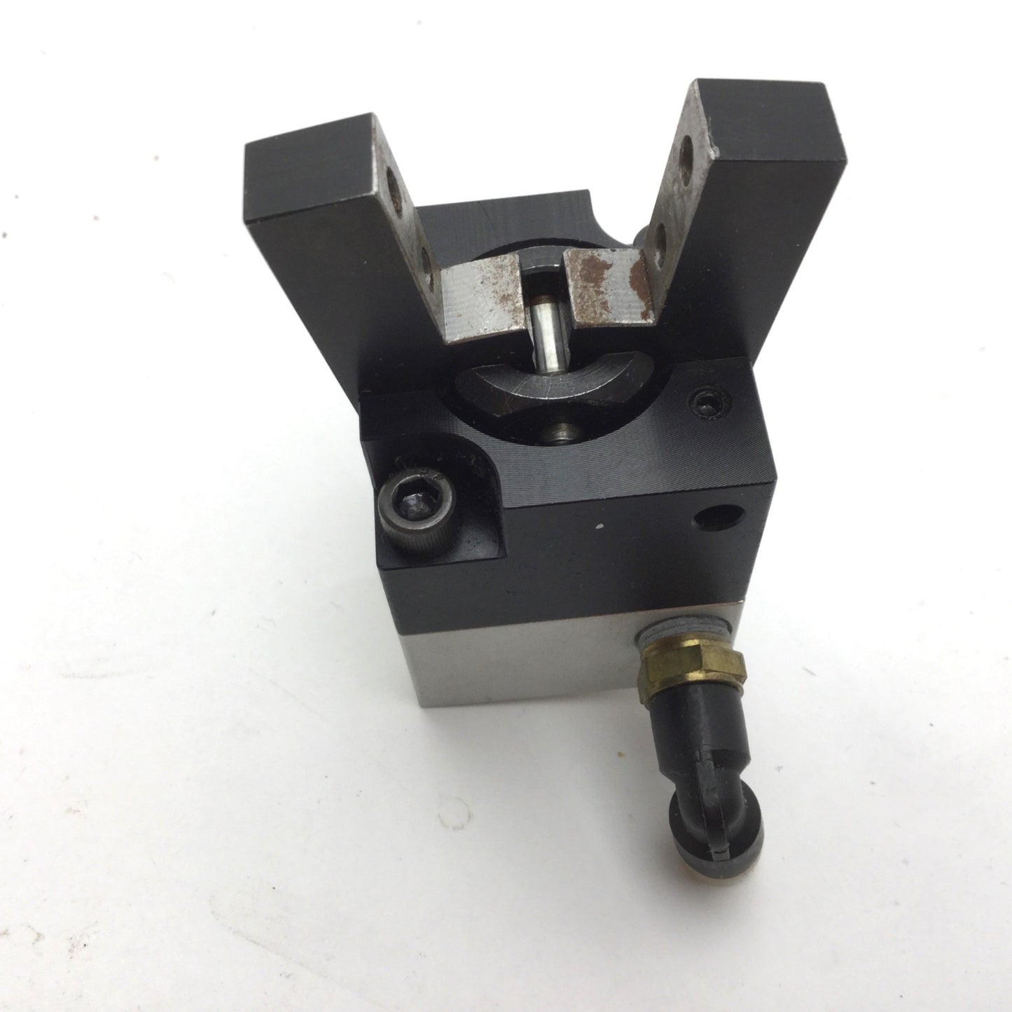 Used Compact Air Products SG112 F A1 Angular Gripper, 2-Jaw, Bore: 1.125", 1/8" NPT