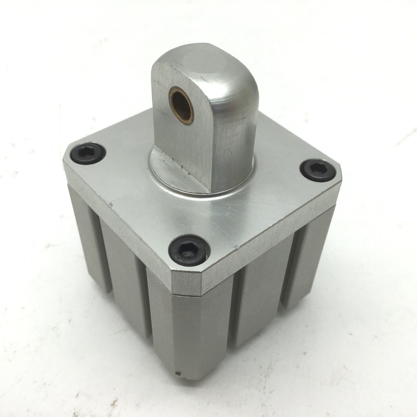 Used Lot of 3 SMC NCQ8C106-025 Pneumatic Cylinders, Bore: 1-1/16" Stroke: 1/4" Clevis