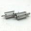 Used Lot of 2 SMC NCDQ8C056-025M Pneumatic Cylinders, Bore: 9/16" Stroke: 1/4" Clevis