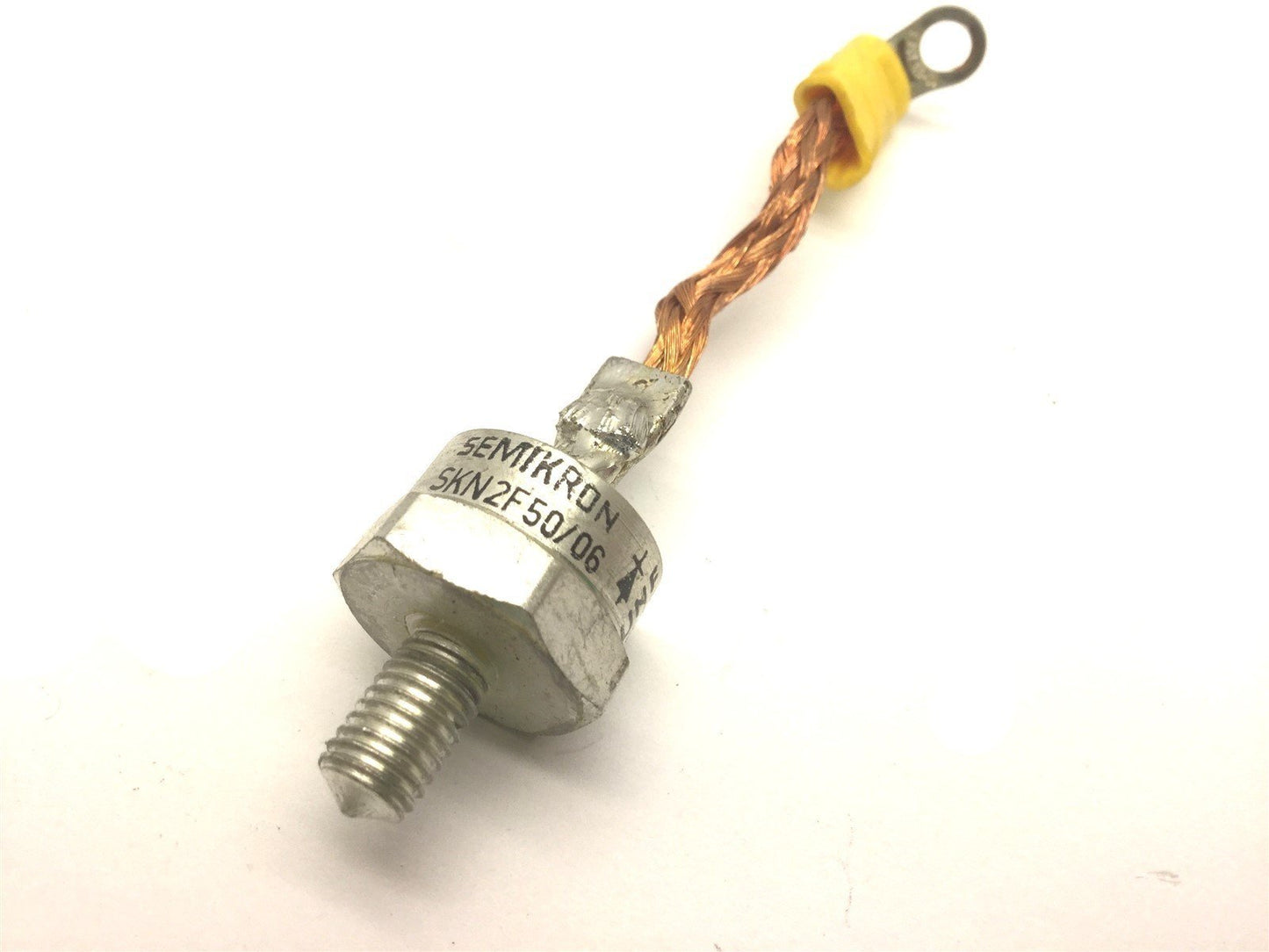Used Lot of 6 Semikron SKN2F50/06 Fast Recovery Diodes 600 Volt 50 Amp, 1/4-28 Stud