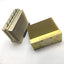 Used Lot of 2 Aluminum Semiconductor Style Heat Sinks, 6" x 5" x 2.5", Finns: 22, HS3
