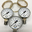 Used Lot of 3 Wika Pressure Gauges, 0-160psi, 2" Face, 316 Stainless Steel, 1/4" NPT