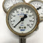 Used Lot of 3 Wika Pressure Gauges, 0-160psi, 2" Face, 316 Stainless Steel, 1/4" NPT
