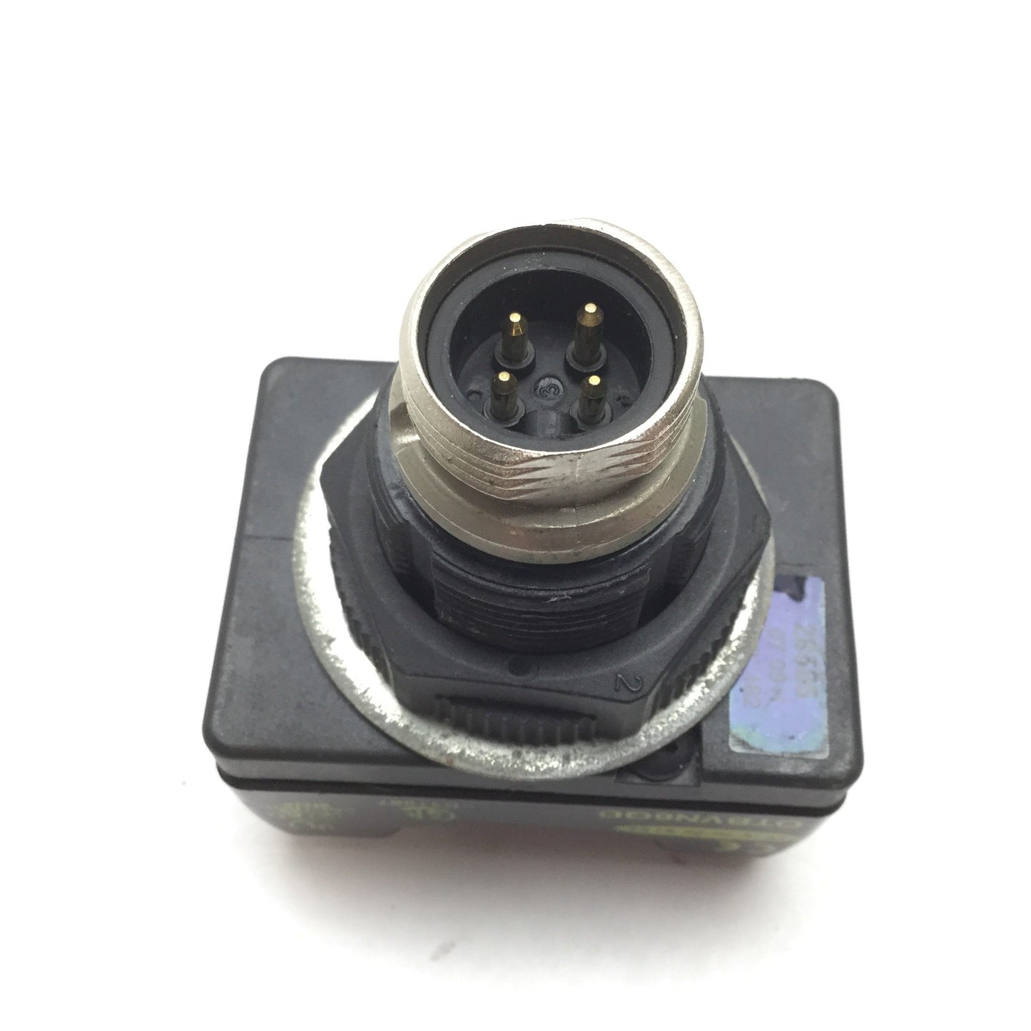 Used Banner OTBVN6QD Optical Touch Button, Momentary Action, Supply: 10-30VDC