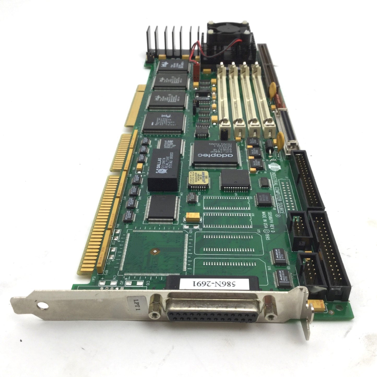 Used Industrial Computer Source SB586PV REV D Single Board Computer PCB-SB58PV REV D