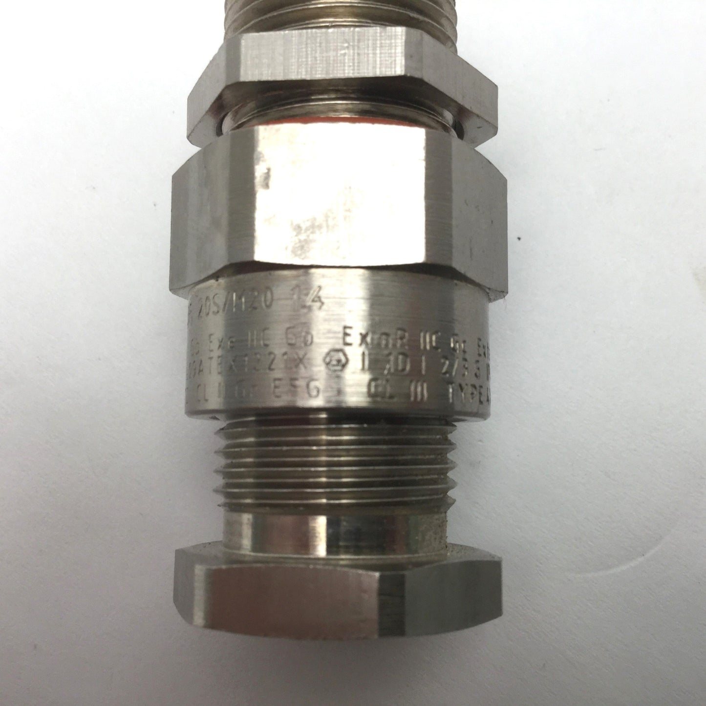 New – Open box Peppers A3LBF 20S/M20 14 Single Compression Gland For Armored Or Unarmored Cable
