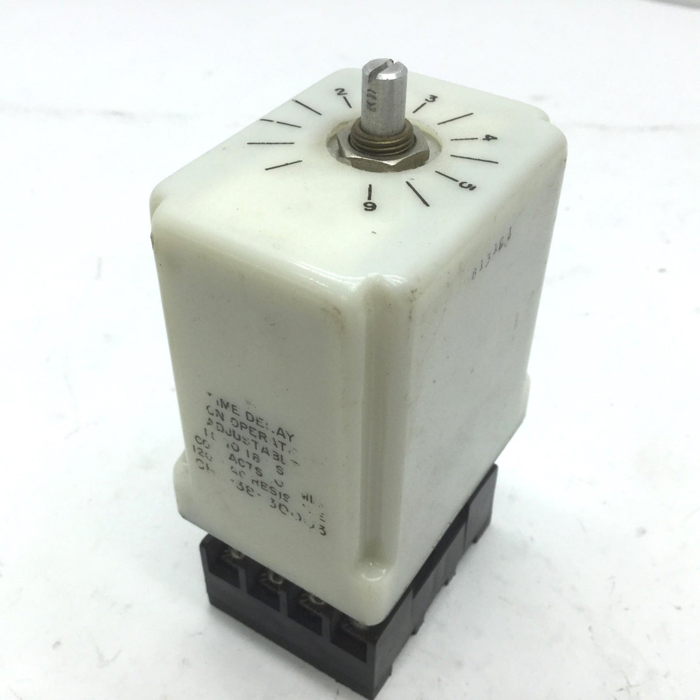 Used Potter Brumfield CHB-38-30003 Time Delay On Relay Coil: 24VDC