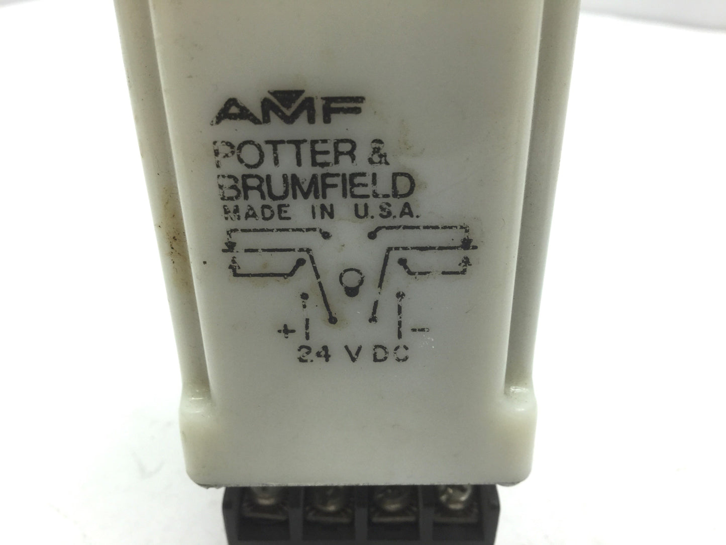 Used Potter Brumfield CHB-38-30003 Time Delay On Relay Coil: 24VDC