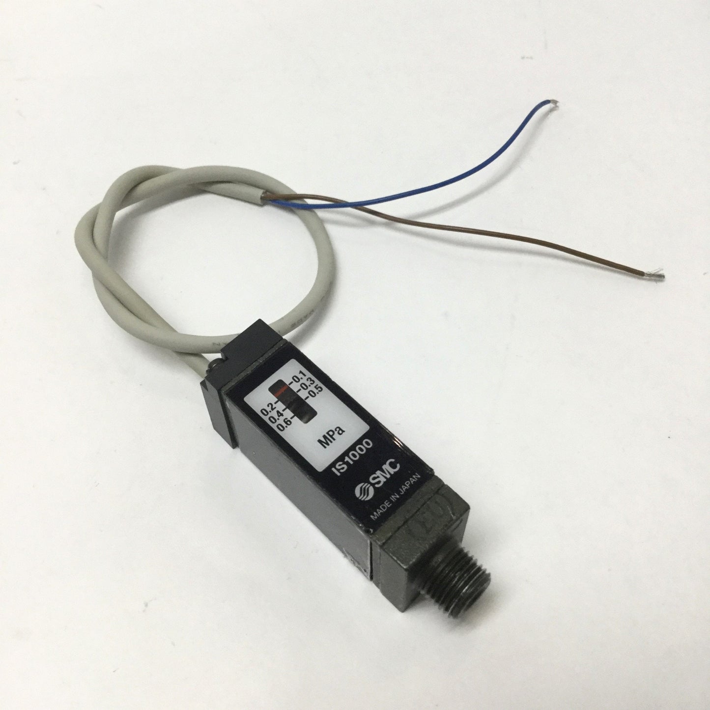 Used SMC IS1000-N01-X202 Mechanical Pressure Sensor Switch 0.1-0.6MPa, 1/8" NPT