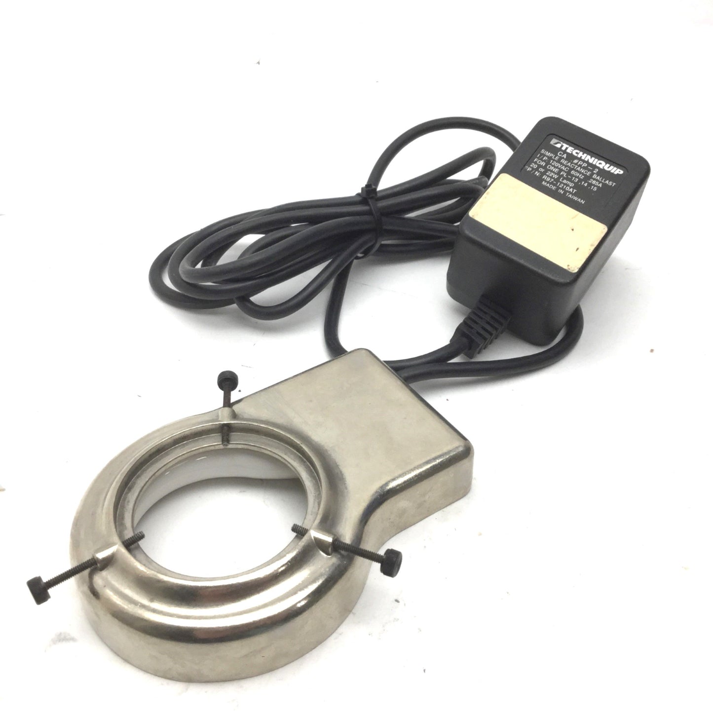 Used TechniQuip PP-2 Simple Reactance Ballast, 120V, 60HZ, .285A, w/Bulb