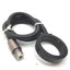 Used Fostec A08630 Fiber Optic Light Ring 2" ID, 5/8" Input, Bundle 5/16", Length 34"