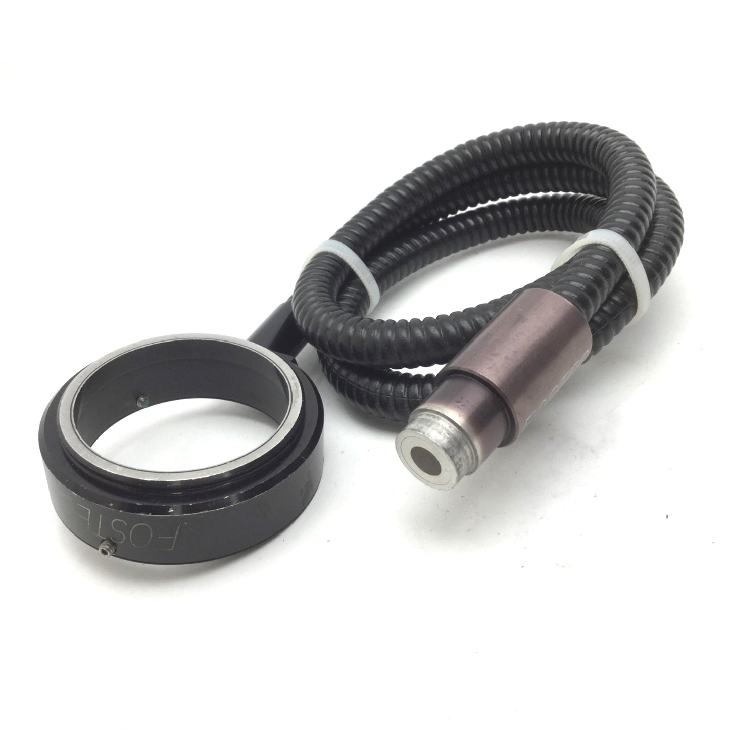 Used Fostec A08630 Fiber Optic Light Ring 2" ID, 5/8" Input, Bundle 5/16", Length 34"