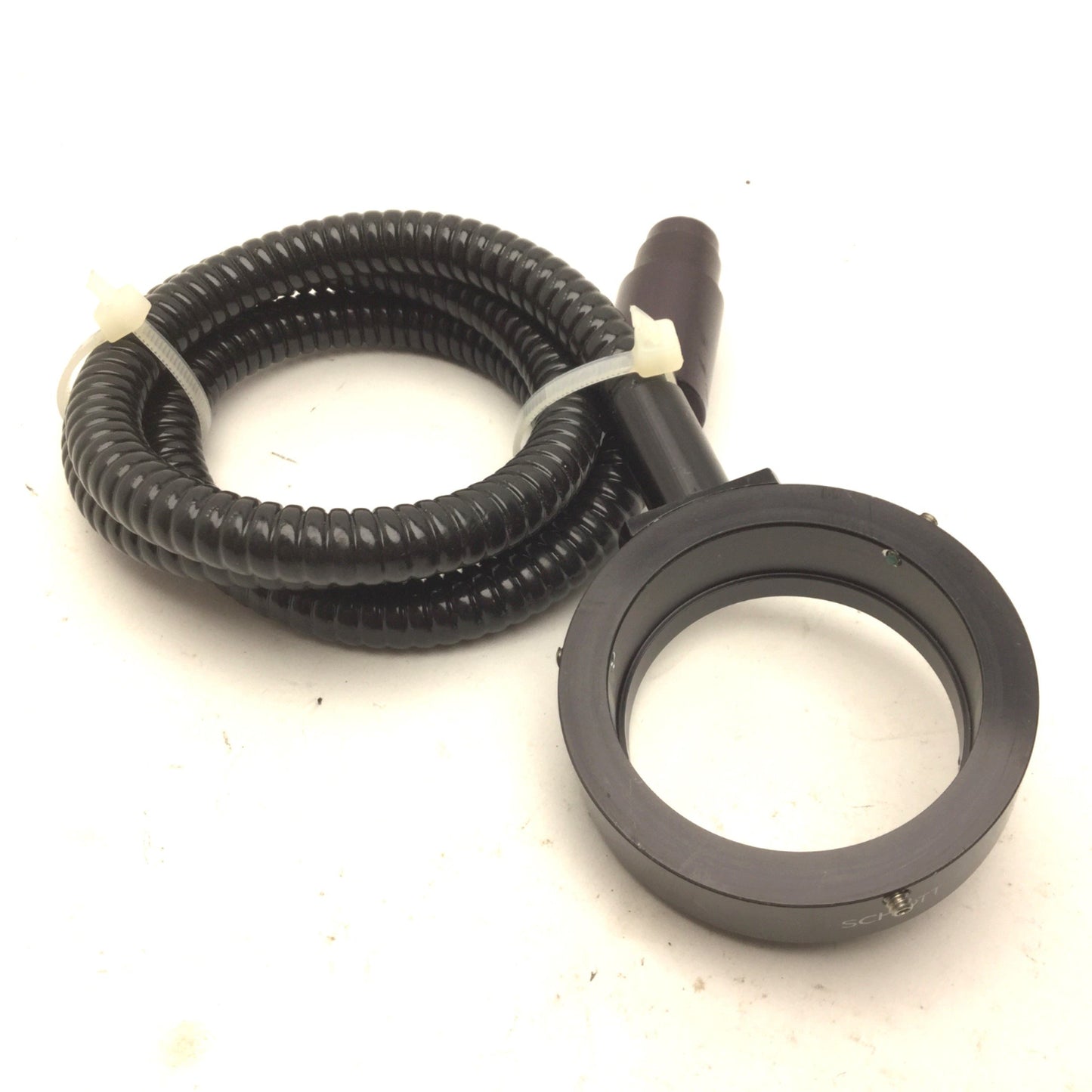 Used Schott A08630 Fiber Optic Light Ring ID 2" Ring, Bundle 5/16", Length 34"