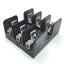 Used Ferraz Shawmut 20608 Fuse Holder, 250V 60A, 3-Pole, Class H/K Fuses