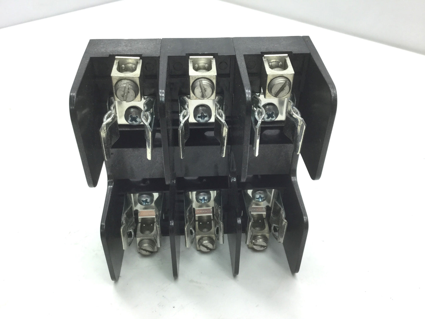 Used Ferraz Shawmut 20608 Fuse Holder, 250V 60A, 3-Pole, Class H/K Fuses