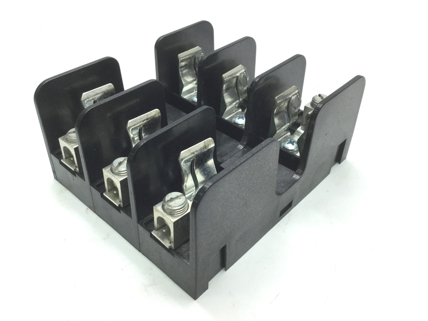 Used Ferraz Shawmut 20608 Fuse Holder, 250V 60A, 3-Pole, Class H/K Fuses