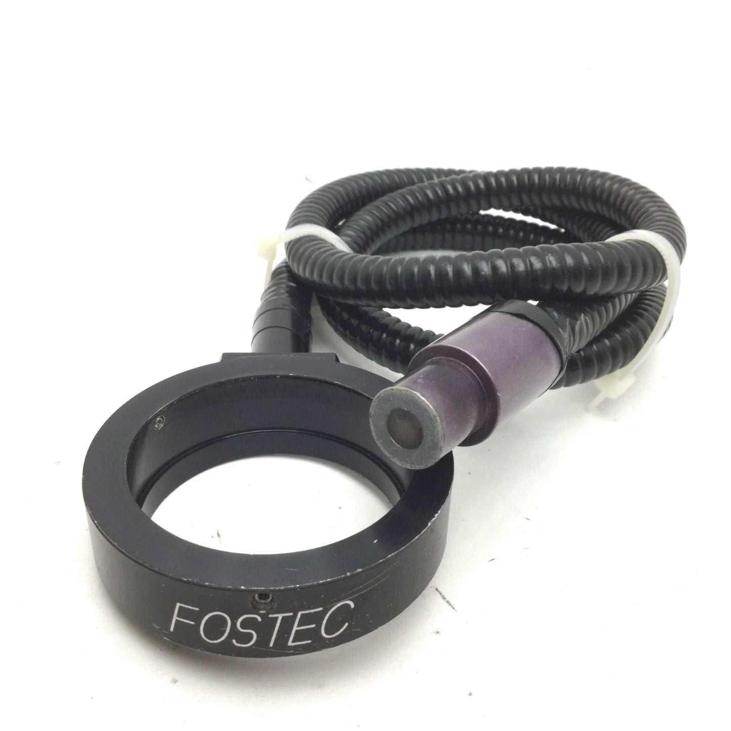 Used Fostec A08630 Fiber Optic Light Ring ID 2", 5/8" Input, L: 34", *Damaged*
