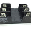 Used Ferraz Shawmut 60608 Fuse Holder, 600V 60A, 3-Pole, Class H/K Fuses