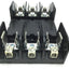 Used Ferraz Shawmut 60608 Fuse Holder, 600V 60A, 3-Pole, Class H/K Fuses