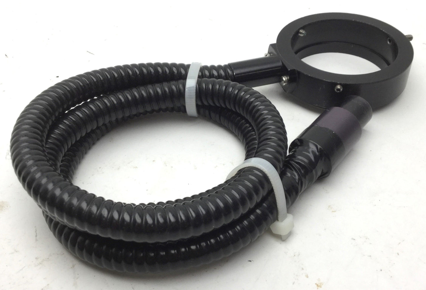 Used Fostec Fiber Optic Light Ring ID 2", 5/8" Input, L: 34", *Taped Up Still Works*