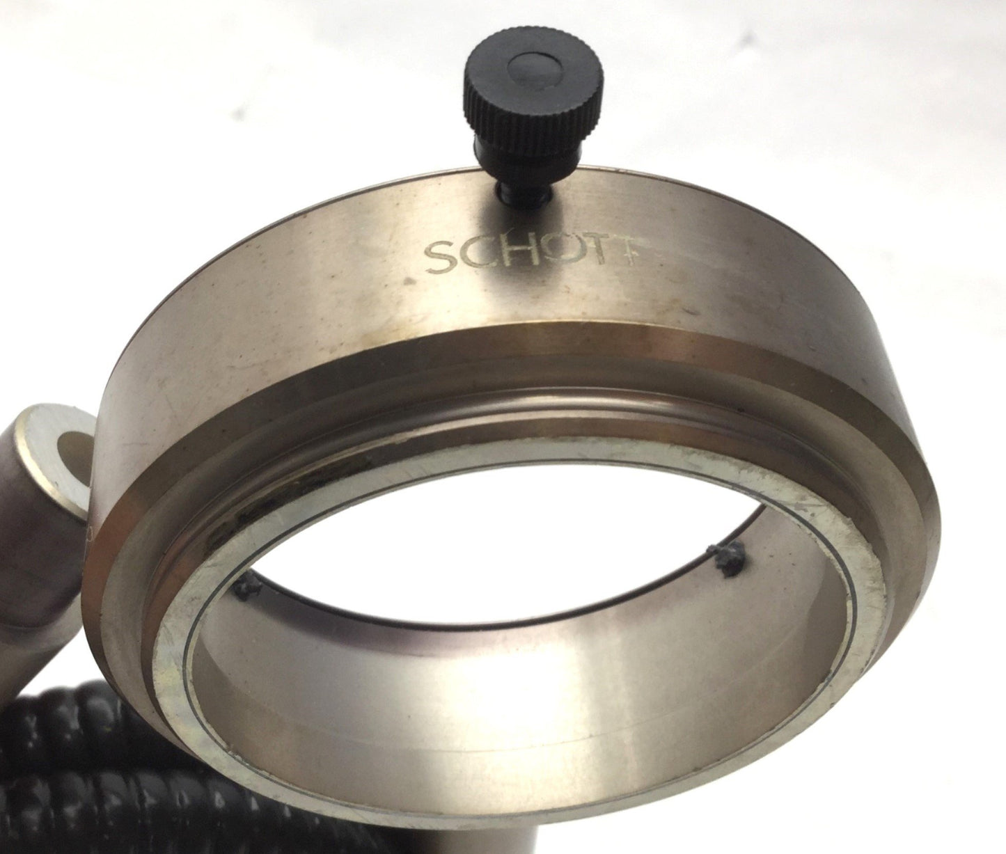 Used Fostec Fiber Optic Light Ring ID 2", 5/8" Input, L: 34", *Has Tape Still Works*