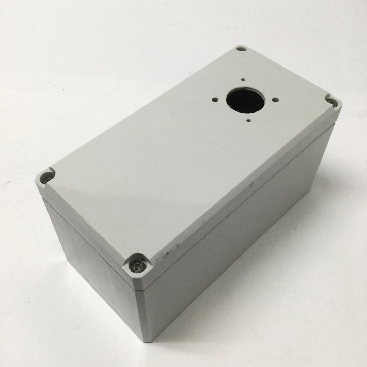 Used Hoffman Q-1689PCD Pushbutton Polycarbonate Enclosure Box 153 x 73 x 79mm