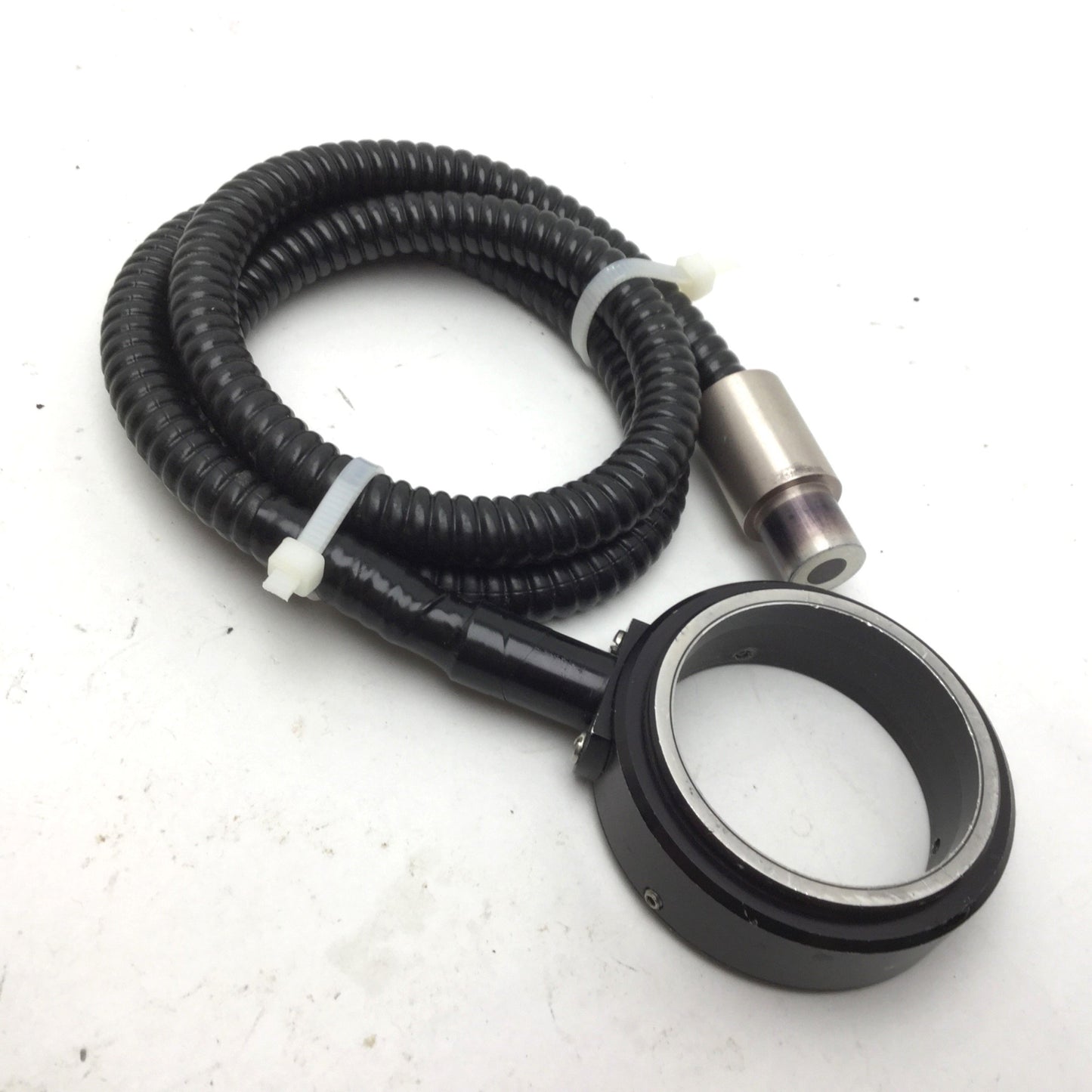 Used Fostec Fiber Optic Light Ring ID 2", 5/8" Input, L: 34", *Works But Has Tape*