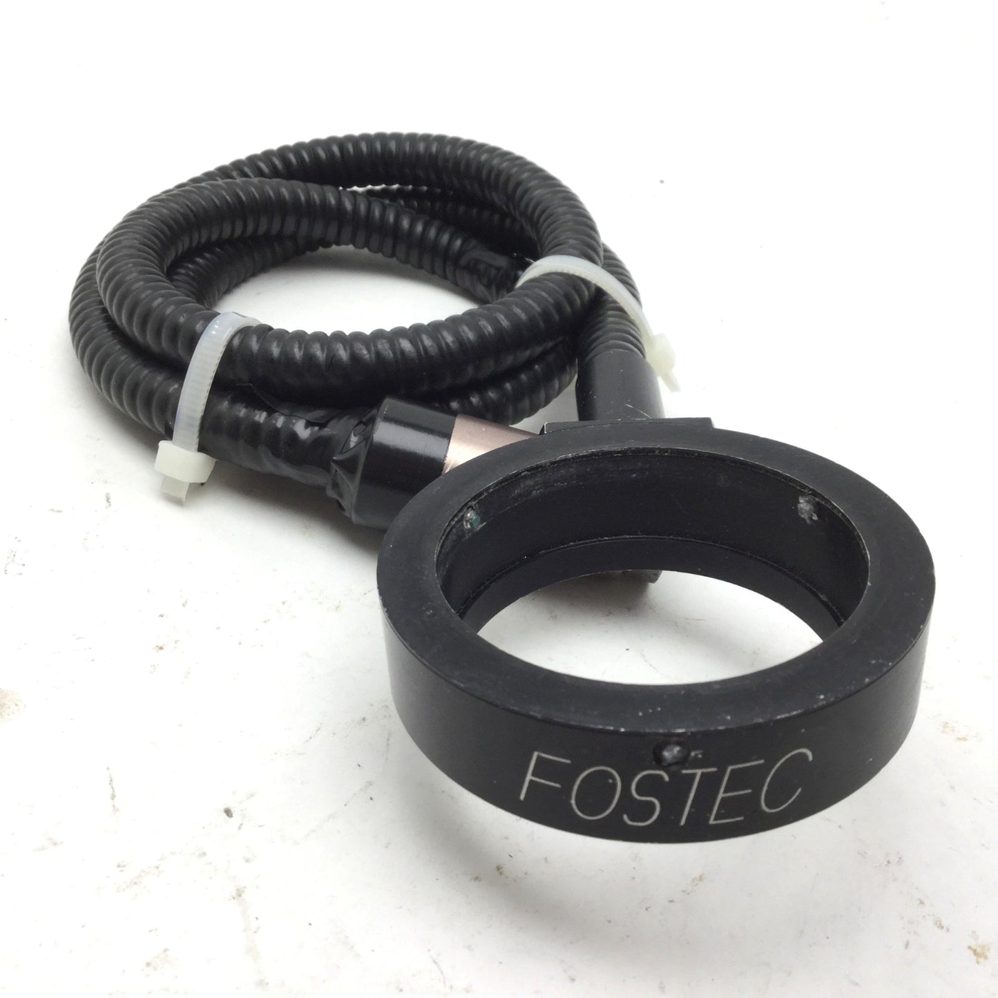 Used Fostec Fiber Optic Light Ring ID 2", 5/8" Input, L: 34", * Taped, Works*