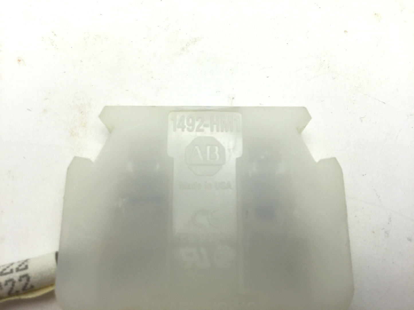 Used Lot of 28 Allen Bradley 1492-HM1 Terminal Blocks White 30-12 AWG 600V AC/DC 30A