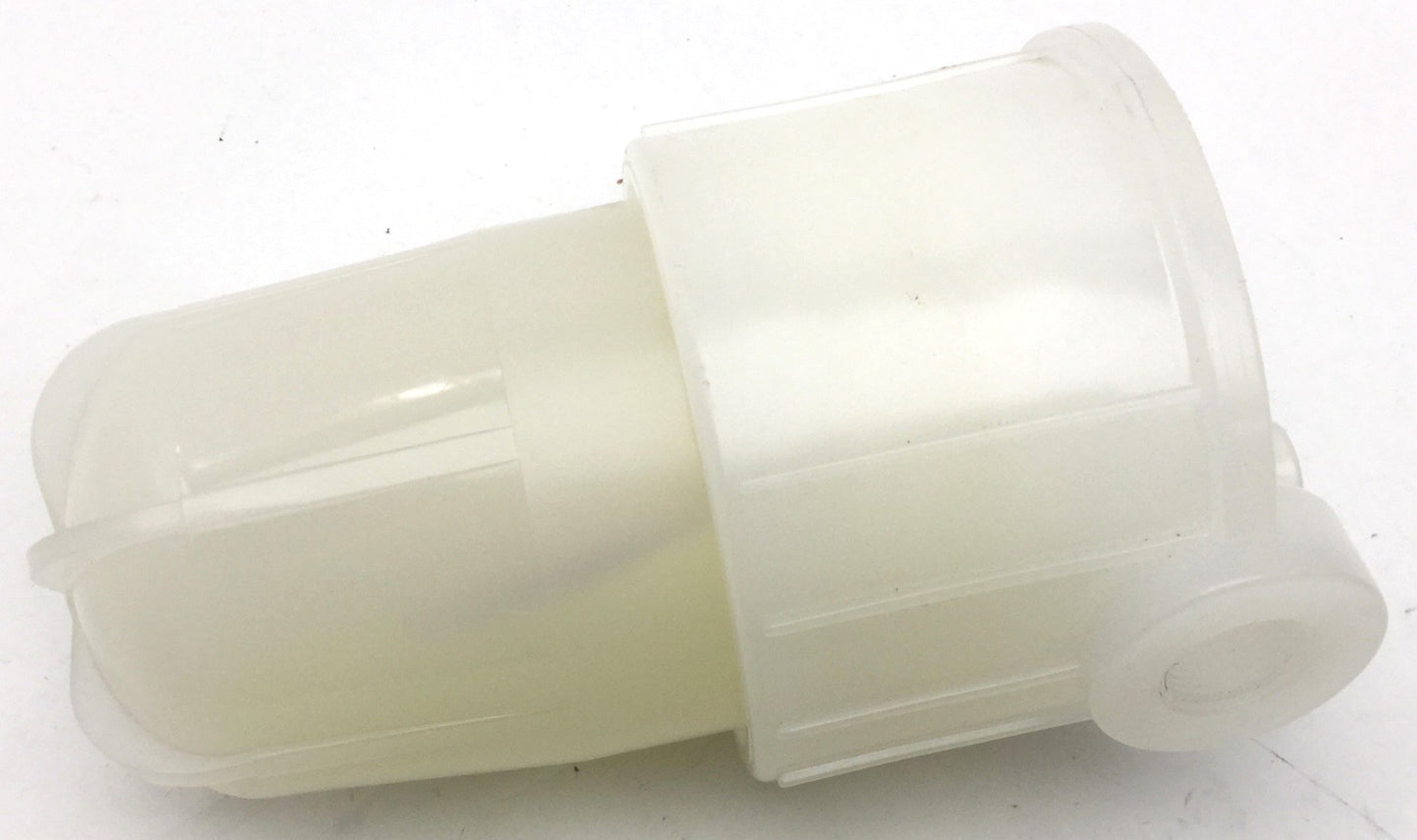Used PFTE Filter, Input: 3/4" NPT, Output: 3/4" NPT, Includes 2x O-Rings