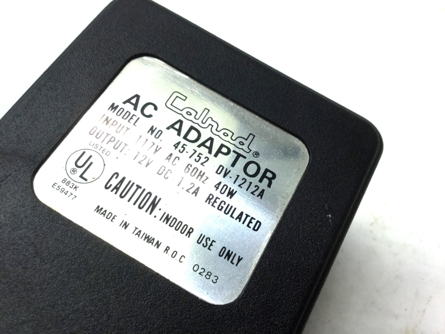 Used Calrad 45-752 Camera Power Supply Adapter 12VDC 1.2A, XLR 3-Pin for Sony