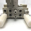 Used Bank Of SMC SY9140-5D0-Q and SY9340-5D0-Q 5 Port Solenoid Valves 24VDC 0.7MPa