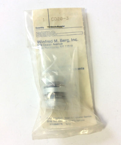 New Berg CO20-3 Wafer Spring Aluminum Clamp Hub, OD 0.75", Hub Dia 0.56" Length .88"