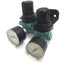 Used Lot of 2 Wilkerson R05-01-000 Pneumatic Regulator, Ports: 1/8" NPT, 5-125psi