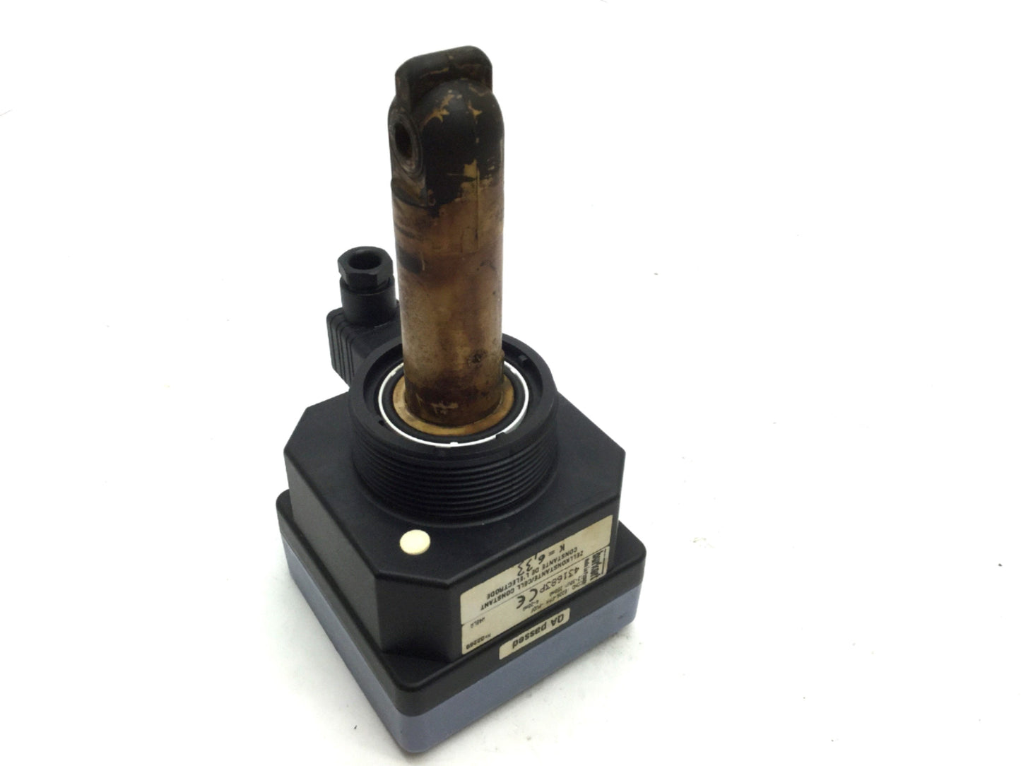 Used Burkert 8226-FPM-PVDF Easy CON Digital Inductive Conductivity Sensor 4-20 mA