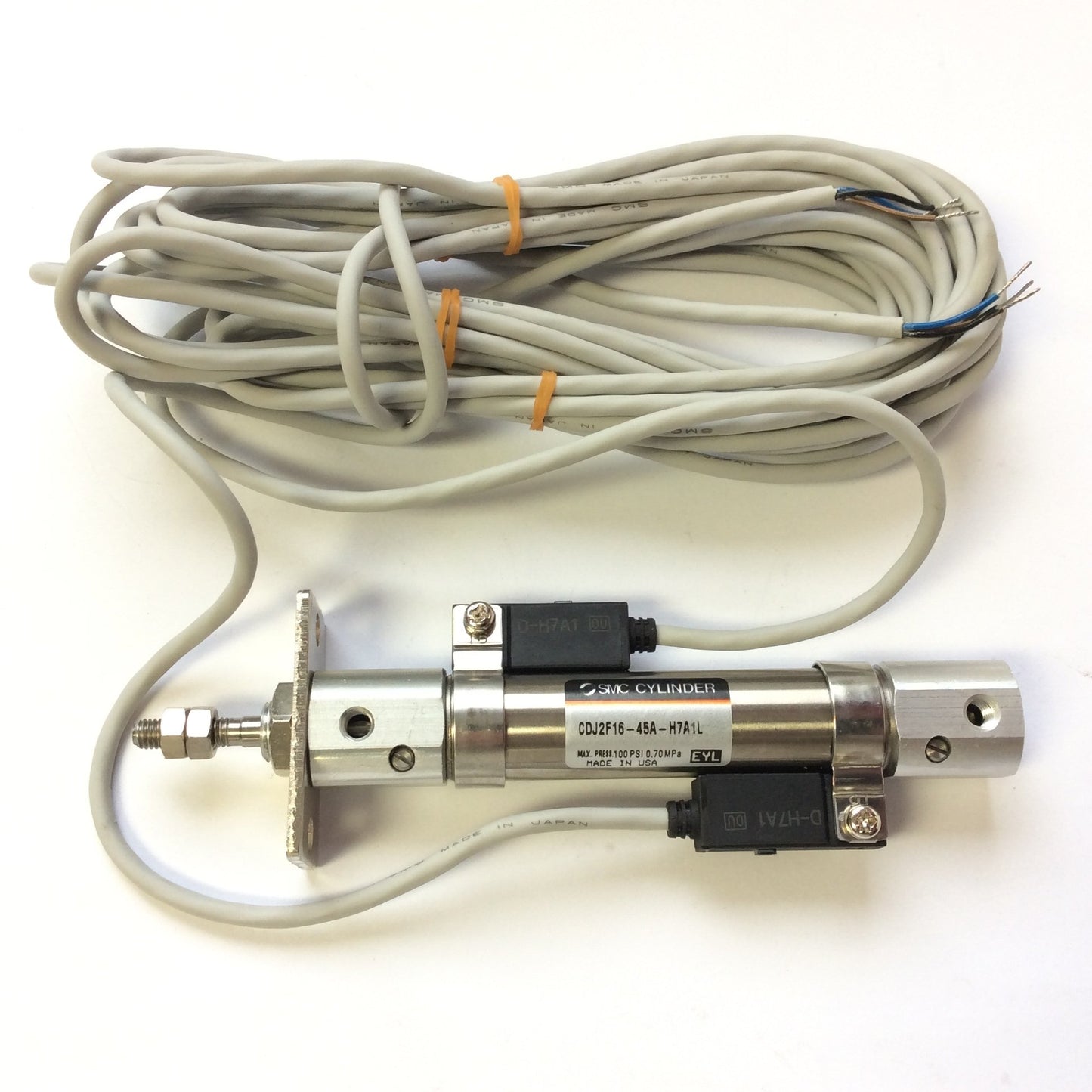 New – Open box SMC CDJ2F16-45A-H7A1L Pneumatic Cylinder Double Acting, Bore: 16mm, Stroke: 45mm
