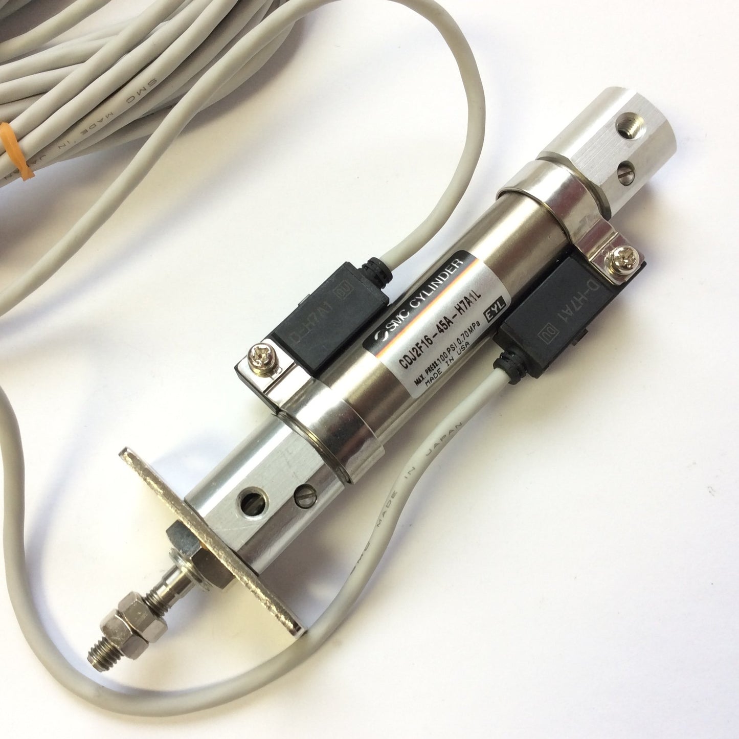 New – Open box SMC CDJ2F16-45A-H7A1L Pneumatic Cylinder Double Acting, Bore: 16mm, Stroke: 45mm