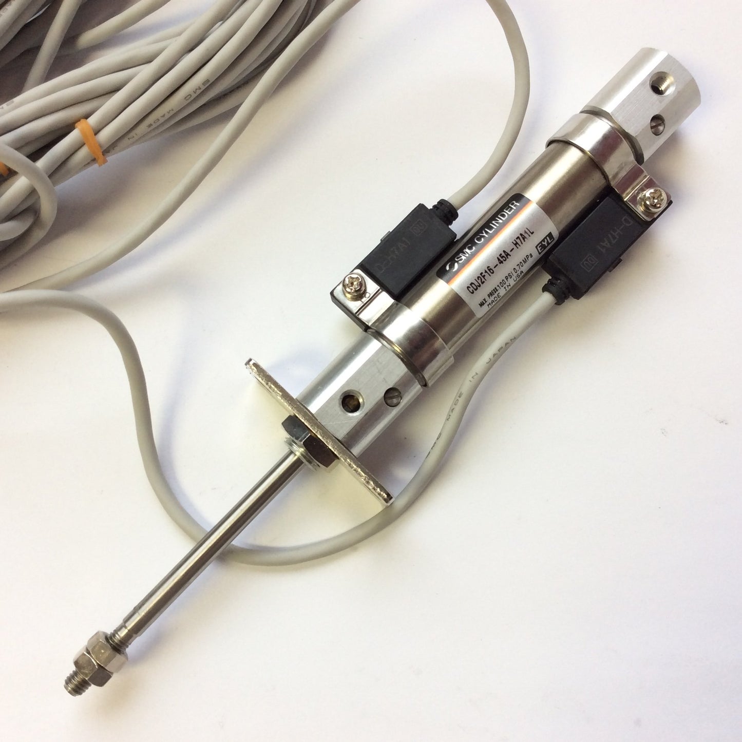 New – Open box SMC CDJ2F16-45A-H7A1L Pneumatic Cylinder Double Acting, Bore: 16mm, Stroke: 45mm