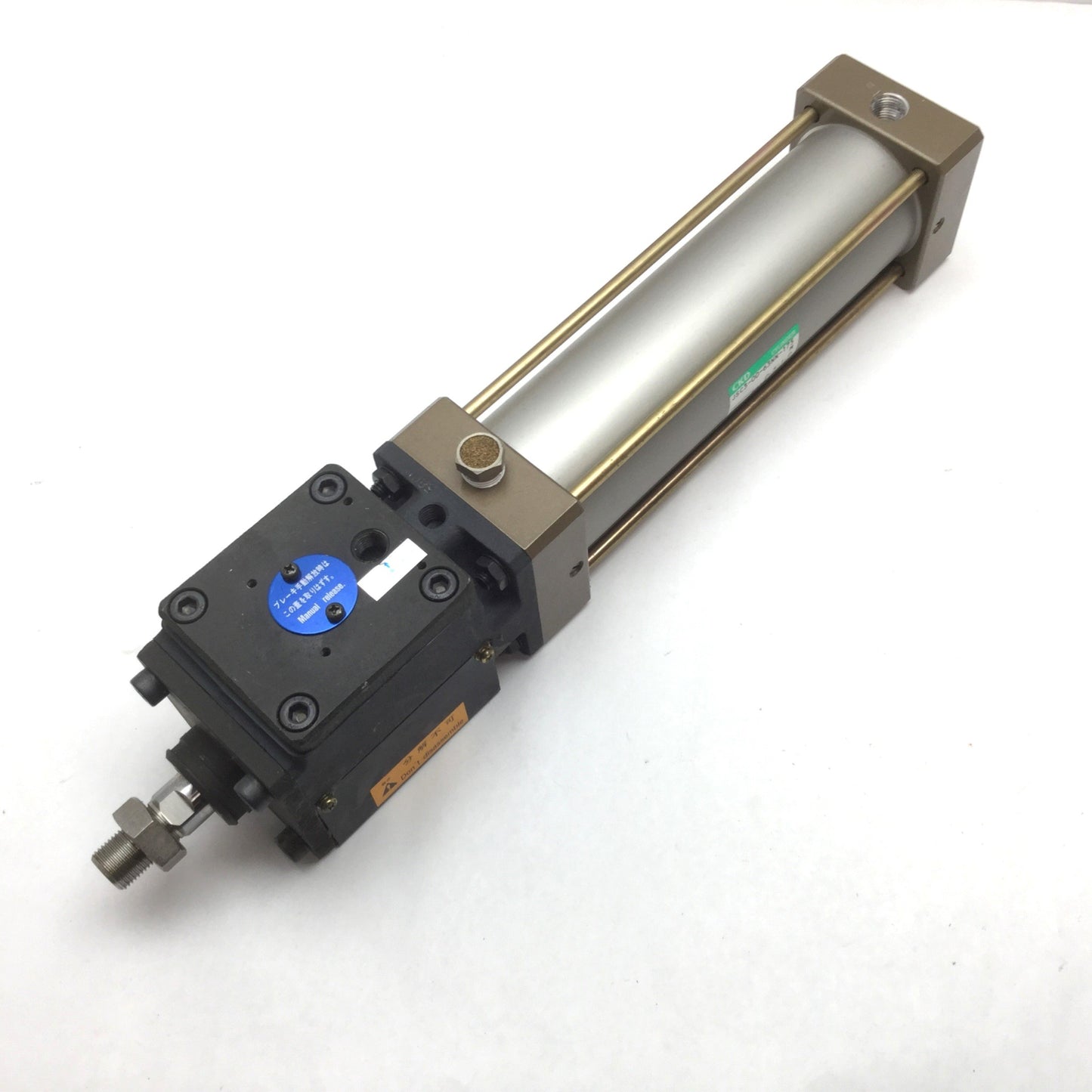 Used CKD JSC3-00-63NN-175 Pneumatic Brake Cylinder, Bore: 63mm, Stroke: 175mm