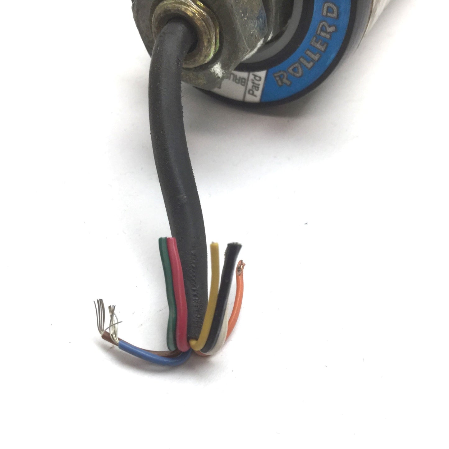 Used Interroll 24:1 Roller Drive With Idler Pulley, 24VDC, Ratio: 24:1, 1.9" x 12"