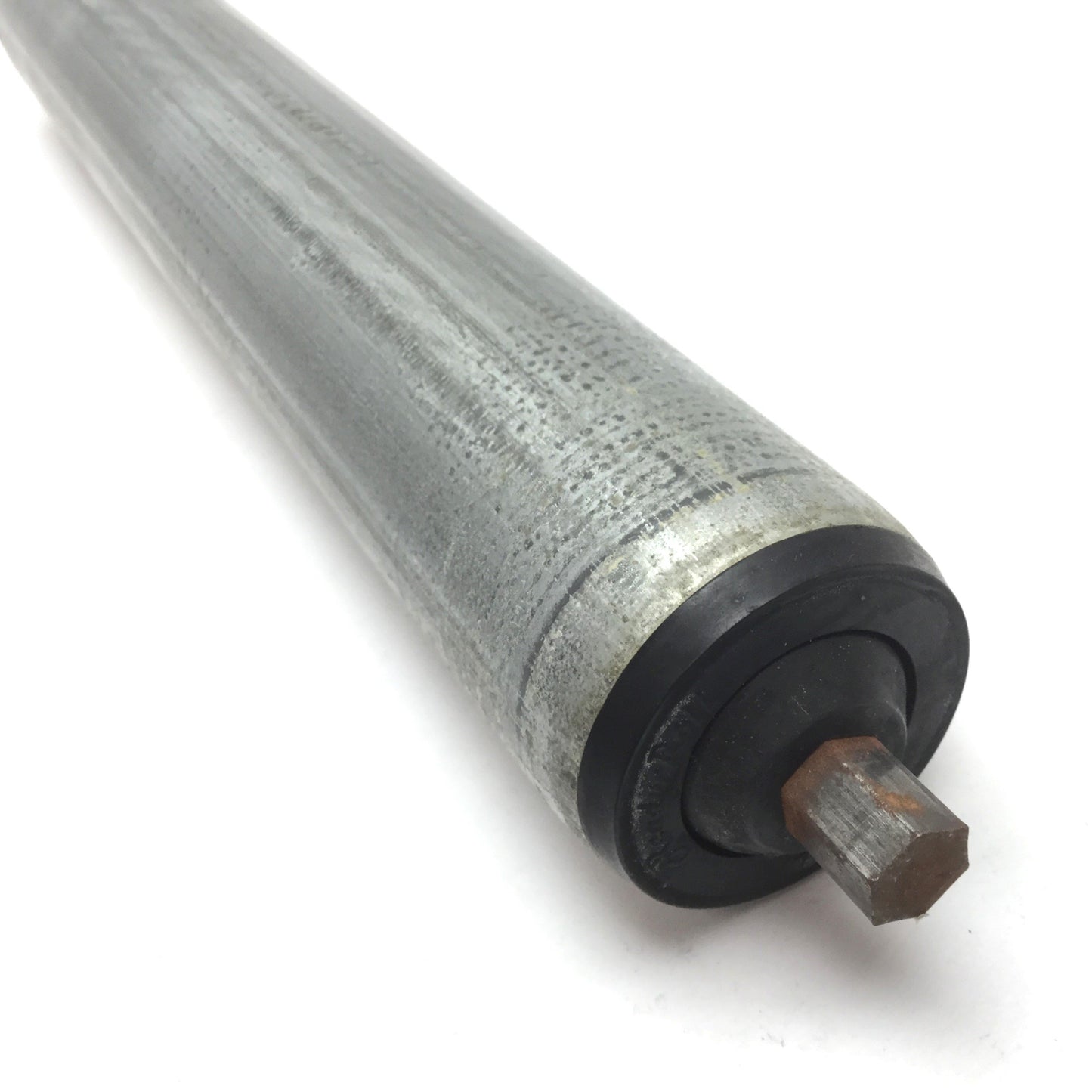 Used Interroll 24:1 Roller Drive With Idler Pulley, 24VDC, Ratio: 24:1, 1.9" x 12"