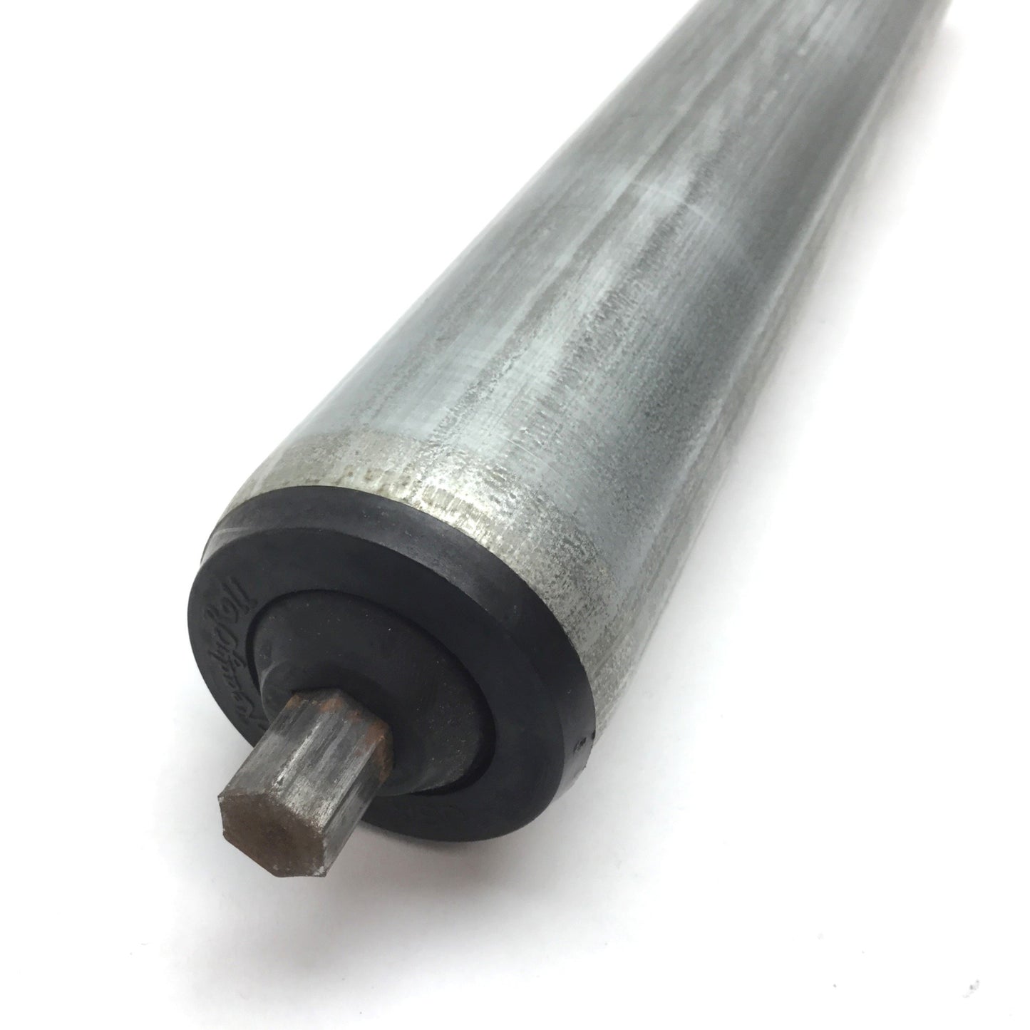 Used Interroll 24:1 Roller Drive With Idler Pulley, 24VDC, Ratio: 24:1, 1.9" x 12"