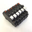 Used Lot of 6 Square D 9080 GCB100 Circuit Breaker, 1-Pole, Rating: 10A 125VAC 65VDC