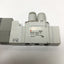 Used SMC SY3120-5LOU-C4 Solenoid Valve, 5-Port 2-Position, 24VDC Coil, 4mm Fittings